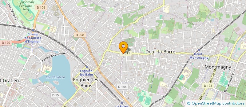 localisation de l'entreprise L IMAGE DE MARC  MONTMORENCY