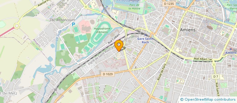 localisation de l'entreprise L IMAGE DU FUTUR à AMIENS