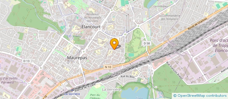 localisation de l'entreprise L' IMAGE EN BOITE à ELANCOURT