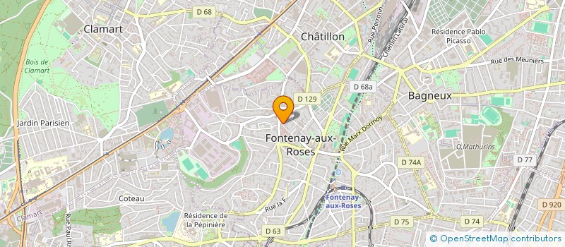 localisation de l'entreprise L IMAGE NUMERIQUE à FONTENAY-AUX-ROSES