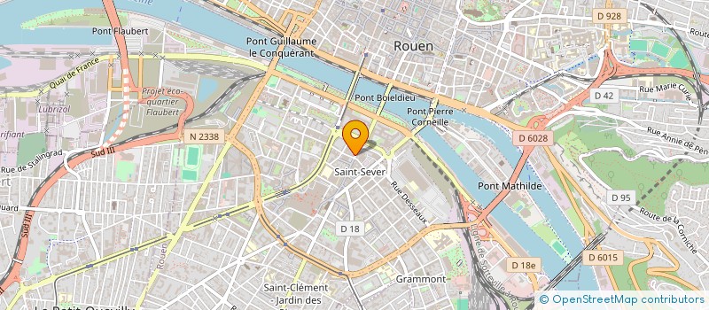 localisation de l'entreprise L'IMAGE REV' à ROUEN