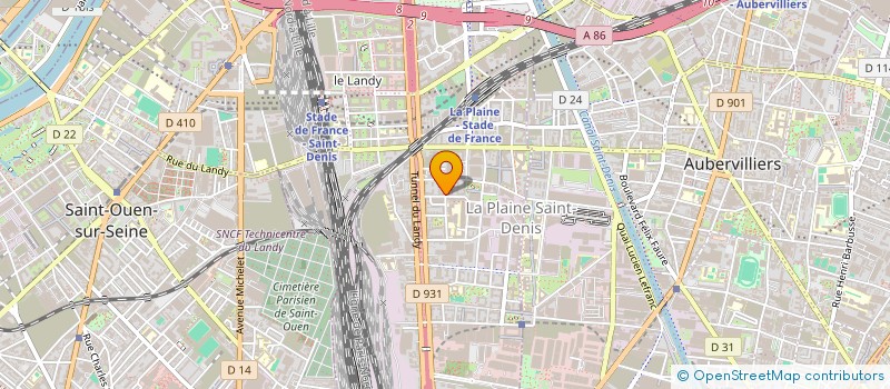 localisation de l'entreprise L'IMAGE SARTONY à SAINT-DENIS