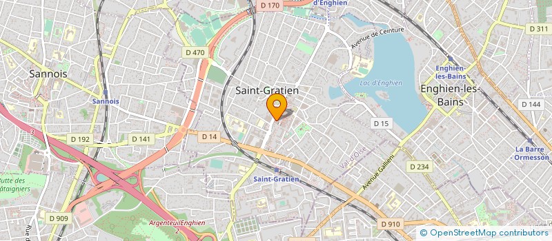 localisation de l'entreprise L'IMAGERAIE SARL  SAINT-GRATIEN