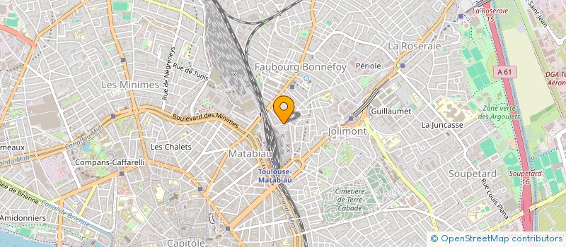 localisation de l'entreprise L'IMAGERIE à TOULOUSE