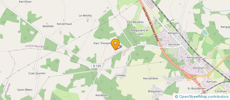 localisation de l'entreprise L'IMAGICIEN  LOCOAL-MENDON