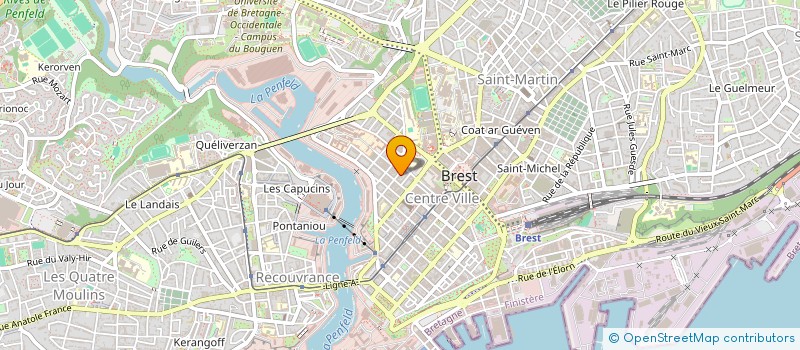 localisation de l'entreprise L'IMAGINAIRE à BREST