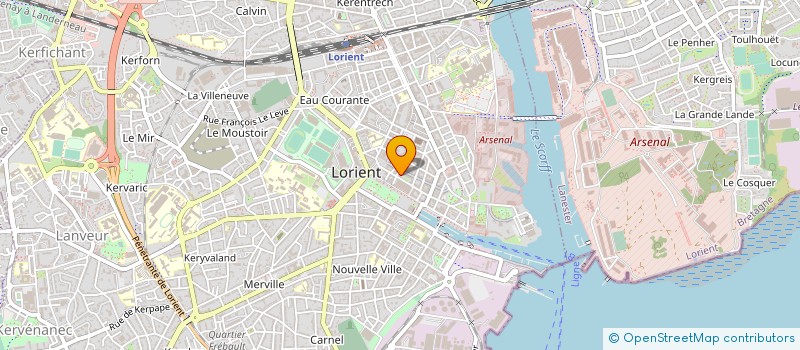 localisation de l'entreprise L'IMAGINAIRE à LORIENT