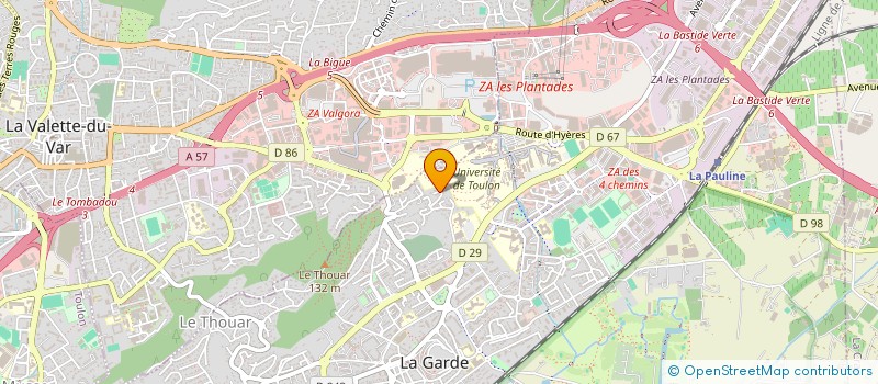 localisation de l'entreprise L'IMAGINAIRE à LA GARDE