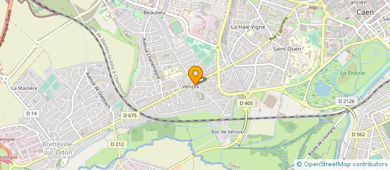 localisation de l'entreprise L'IMAGINARIUM à CAEN