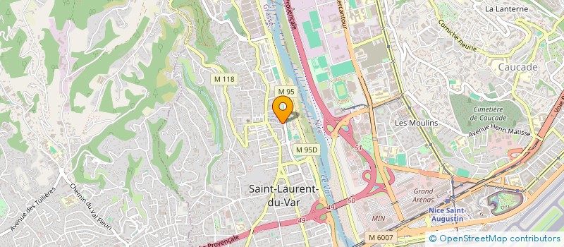 localisation de l'entreprise L'IMAGINARIUM  SAINT-LAURENT-DU-VAR