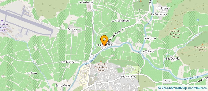 localisation de l'entreprise L'IMAGINARIUM, SCENE CULTURELLE VIVANTE  PIERREFEU-DU-VAR