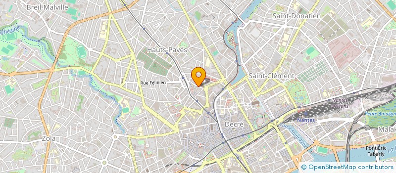 localisation de l'entreprise L'IMAGINARIUS à NANTES
