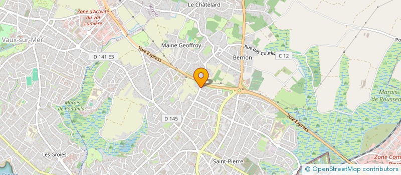localisation de l'entreprise L'IMAGINART'IUM à ROYAN