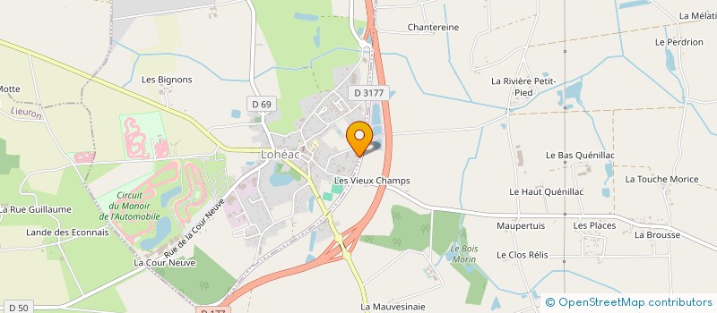 localisation de l'entreprise L'IMMACTIVE  LOHEAC