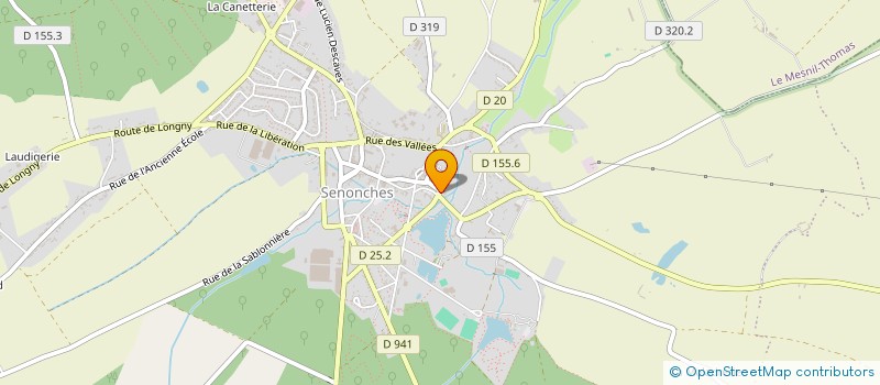 localisation de l'entreprise L'IMMERSIF à SENONCHES