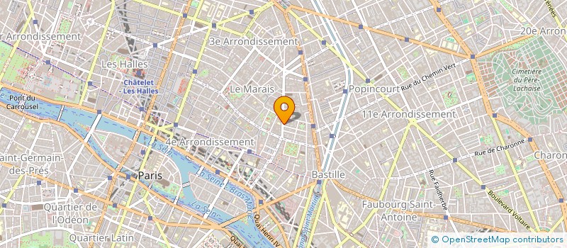 localisation de l'entreprise L'IMMEUBLE  PARIS