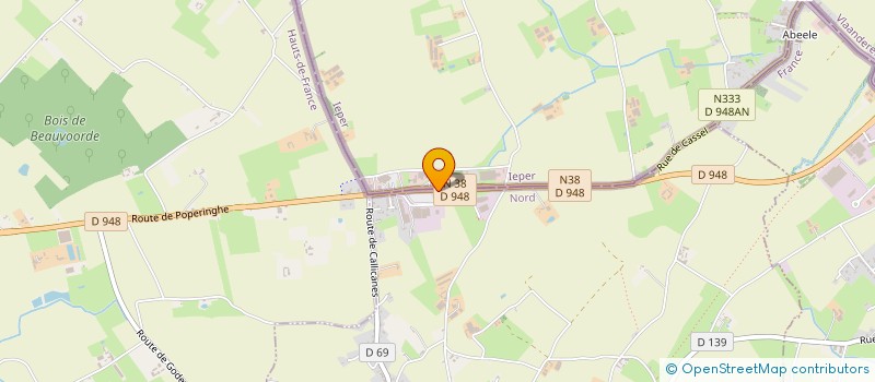 localisation de l'entreprise L-IMMO  GODEWAERSVELDE