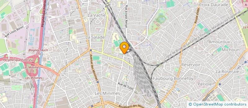 localisation de l'entreprise L-IMMO à TOULOUSE