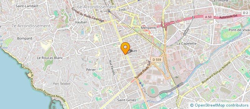 localisation de l'entreprise L IMMO à MARSEILLE