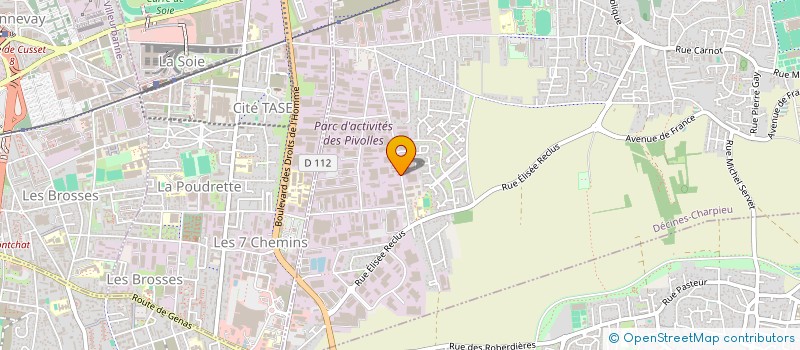 localisation de l'entreprise L'IMMO BY GTS  DECINES-CHARPIEU