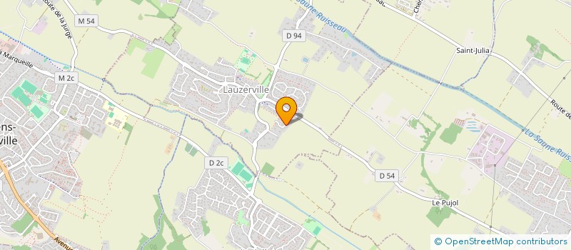 localisation de l'entreprise L'IMMO DE COCAGNE  LAUZERVILLE