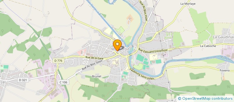 localisation de l'entreprise L'IMMO DU BARBIER  MALESTROIT