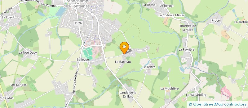 localisation de l'entreprise L'IMMO INSULAIRE  GRANDCHAMP-DES-FONTAINES