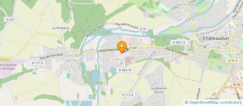 localisation de l'entreprise L'IMMO PONTOIS à SAINT-DENIS-LANNERAY