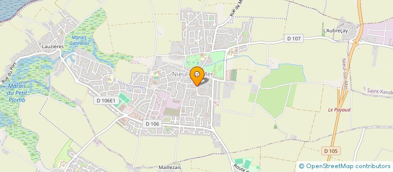 localisation de l'entreprise L'IMMO'VERGNATE  NIEUL-SUR-MER