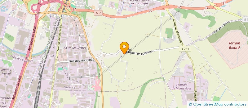 localisation de l'entreprise L-IMMOBILIER  VALENCE