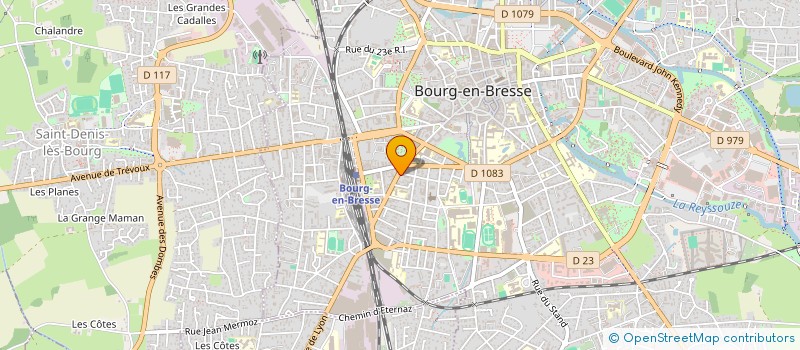 localisation de l'entreprise L'IMMOBILIER A 360 à BOURG-EN-BRESSE
