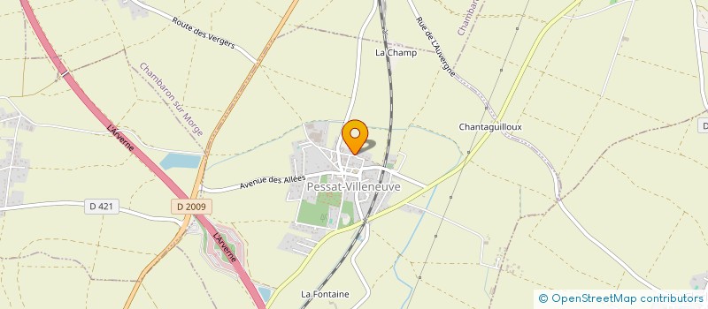 localisation de l'entreprise L'IMMOBILIER DES PUYS  PESSAT-VILLENEUVE