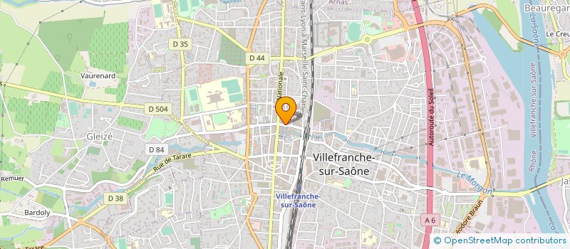 localisation de l'entreprise L IMMOBILIER DU MARAIS à VILLEFRANCHE-SUR-SAONE