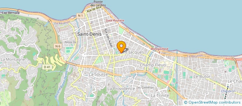 localisation de l'entreprise L'IMMOBILIER ENCHANTE  SAINT-DENIS