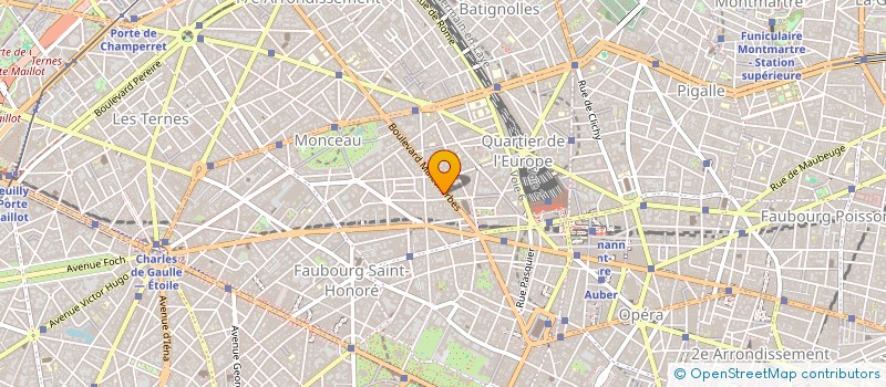 localisation de l'entreprise L'IMMOBILIER INTERNATIONAL  PARIS