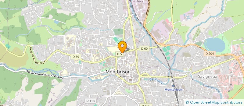 localisation de l'entreprise L'IMMOBILIER MONTBRISONNAIS  MONTBRISON