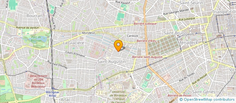 localisation de l'entreprise L'IMMOBILIERE 2LP à BORDEAUX