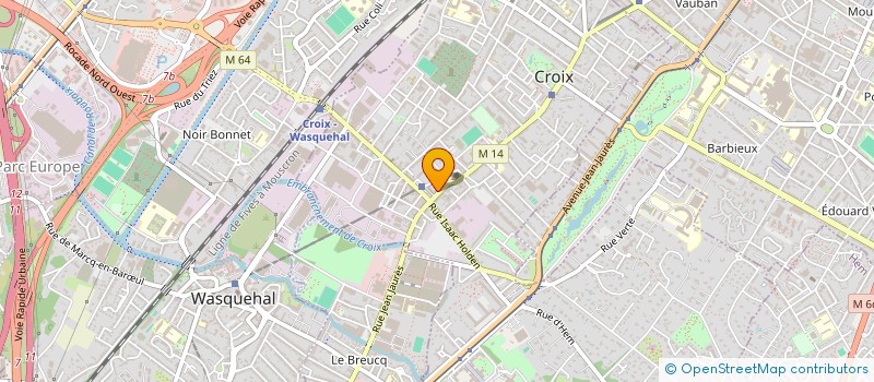 localisation de l'entreprise L IMMOBILIERE à CROIX