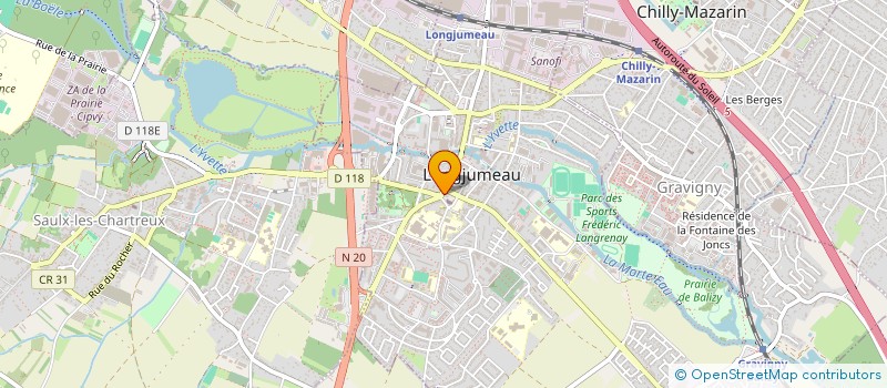 localisation de l'entreprise L'IMMOBILIERE à LONGJUMEAU