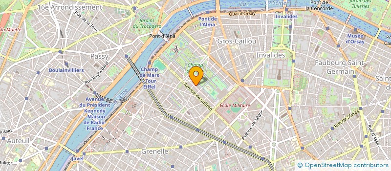 localisation de l'entreprise L'IMMOBILIERE  PARIS