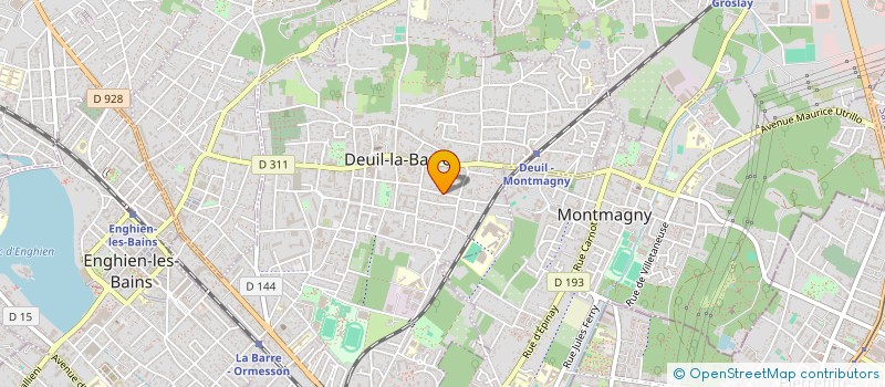 localisation de l'entreprise L'IMMOBILIERE  DEUIL-LA-BARRE