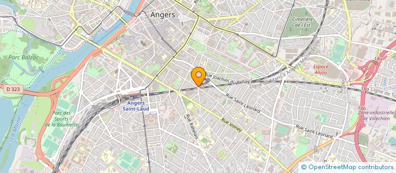 localisation de l'entreprise L'IMMOBILIERE BRESSIGNY à ANGERS