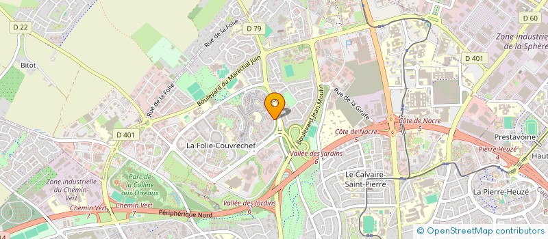 localisation de l'entreprise L'IMMOBILIERE BSH à CAEN