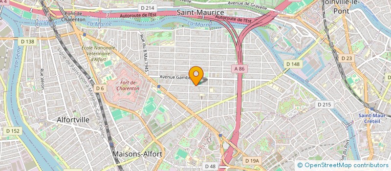 localisation de l'entreprise L IMMOBILIERE CHEVREUL à MAISONS-ALFORT