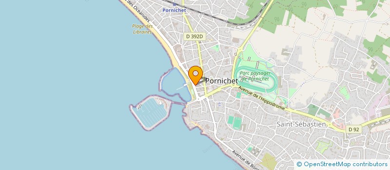 localisation de l'entreprise L IMMOBILIERE CLEMENCEAU à PORNICHET