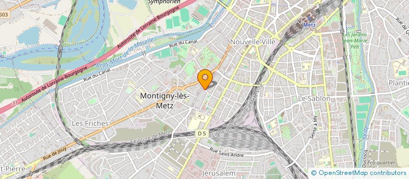 localisation de l'entreprise L'IMMOBILIERE CLEMENTE  METZ