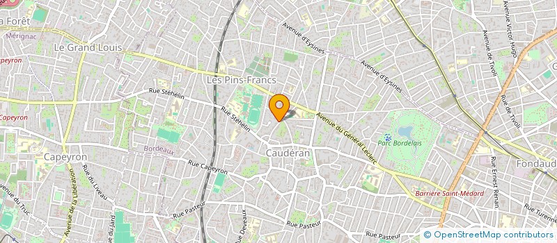 localisation de l'entreprise L'IMMOBILIERE D'ENTREPRISE  BORDEAUX