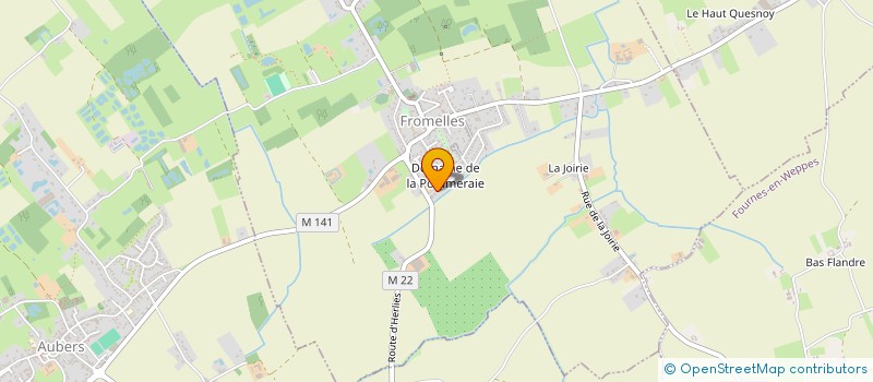 localisation de l'entreprise L'IMMOBILIERE D'ORION  FROMELLES