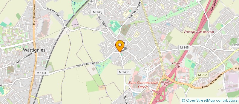 localisation de l'entreprise L'IMMOBILIERE DE FACHES à FACHES-THUMESNIL