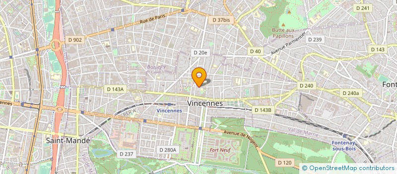 localisation de l'entreprise L'IMMOBILIERE DE GALATZ à VINCENNES